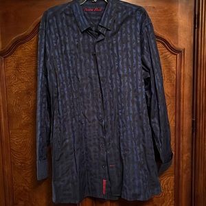 New Visconti Black Dress Shirt XXL, Never Used No Tags